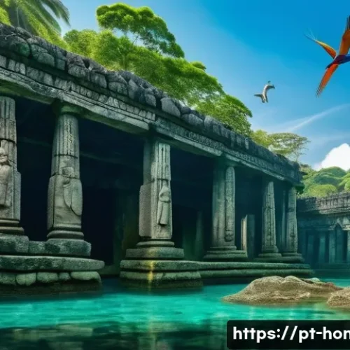 온두라스와 엘살바도르 여행 비교 - **Awe-Inspiring Honduran Adventures**: A composite image showing a vibrant underwater scene in the B...